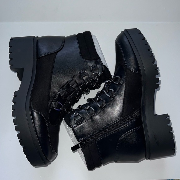 Combat Heeled Boots-Women - Picture 5 of 7